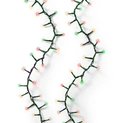 Guirlande Lumineuse|KOOPMAN Guirlande lumineuse 14 m 700 LED câble vert Luxe Multicolore Multicolore - câble vert