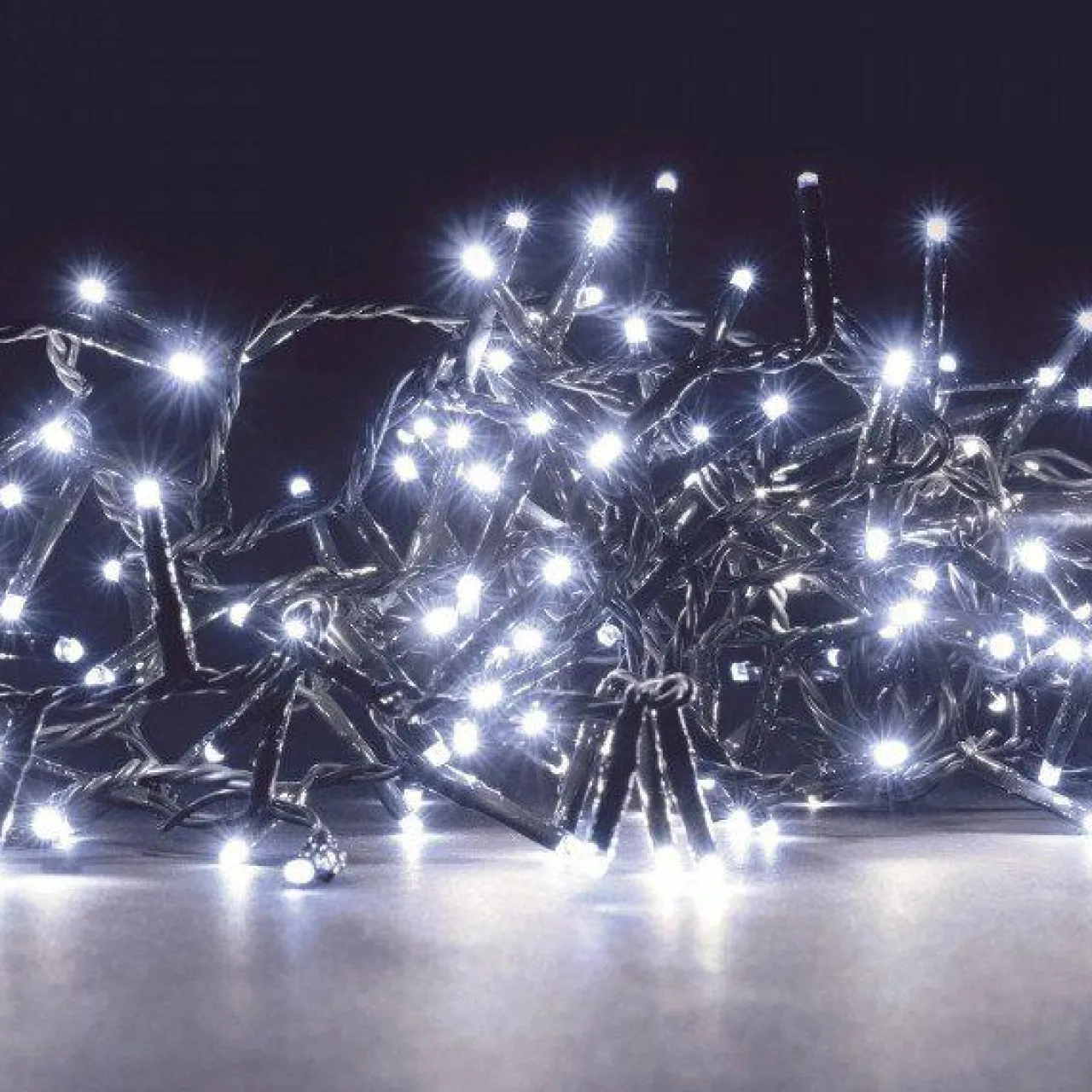 Guirlande Lumineuse|BLACHERE Guirlande lumineuse 8 m 128 LED câble vert Flashing light Blanc froid Blanc Froid - câble vert