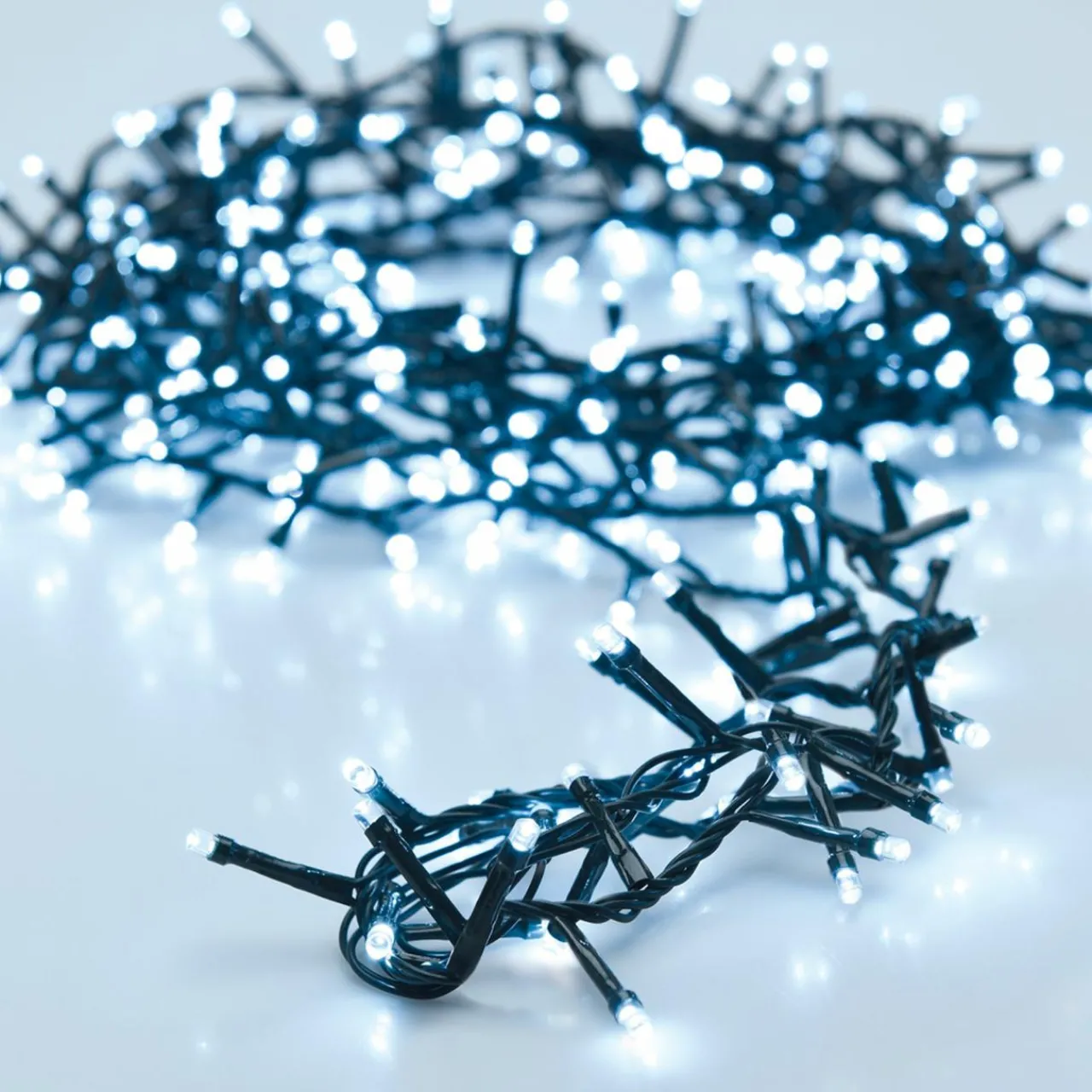 Guirlande Lumineuse Grand Format|Guirlande Lumineuse|KAEMINGK Guirlande lumineuse 34 m 1500 LED câble vert Luxe Blanc froid Blanc Froid - câble vert