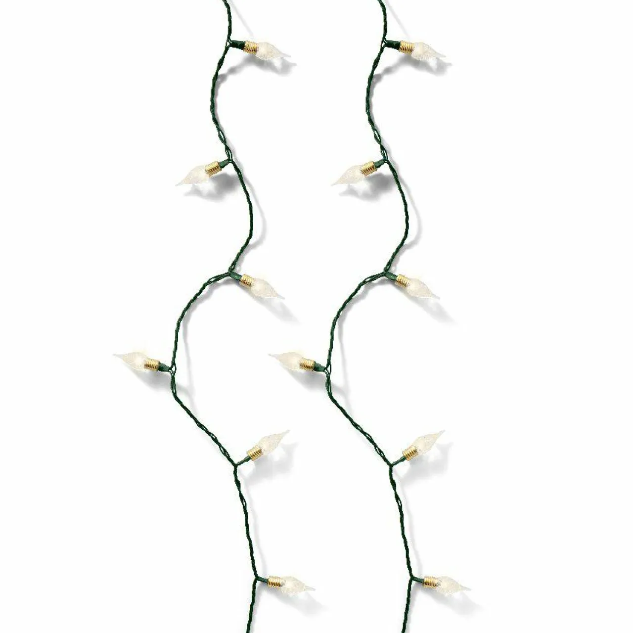 Guirlande Déco|Guirlande Lumineuse|KAEMINGK Guirlande lumineuse 18 m 180 LED câble vert Vintage Blanc chaud Blanc Chaud - câble vert