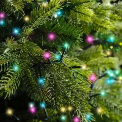 Guirlande Lumineuse|KAEMINGK Guirlande lumineuse 11 m 500 LED câble vert Luxe Multicolore pastel Multicolore Pastel Câble Vert