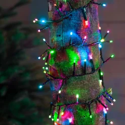 Guirlande Lumineuse|KAEMINGK Guirlande lumineuse 11 m 500 LED câble vert Luxe Multicolore pastel Multicolore Pastel Câble Vert