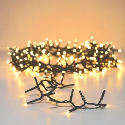 Guirlande Lumineuse Grand Format|Guirlande Lumineuse|KAEMINGK Guirlande lumineuse 22,50 m 1000 LED câble vert Luxe Blanc chaud Champagne Blanc chaud Champagne - câble vert