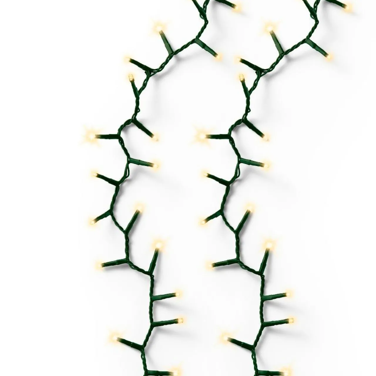 Guirlande Lumineuse Grand Format|Guirlande Lumineuse|KAEMINGK Guirlande lumineuse 22,50 m 1000 LED câble vert Luxe Blanc chaud Champagne Blanc chaud Champagne - câble vert