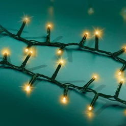 Guirlande Lumineuse Grand Format|Guirlande Lumineuse|KAEMINGK Guirlande lumineuse 34 m 1500 LED câble vert Luxe Blanc chaud doré Blanc chaud doré - câble vert