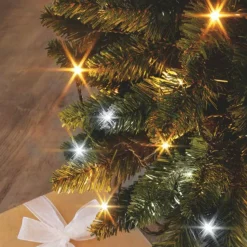 Guirlande Lumineuse|BLACHERE Guirlande lumineuse 16 m 192 LED câble vert Flashing light Bicolore Blanc chaud et froid Bicolore Blanc chaud / Froid - câble vert