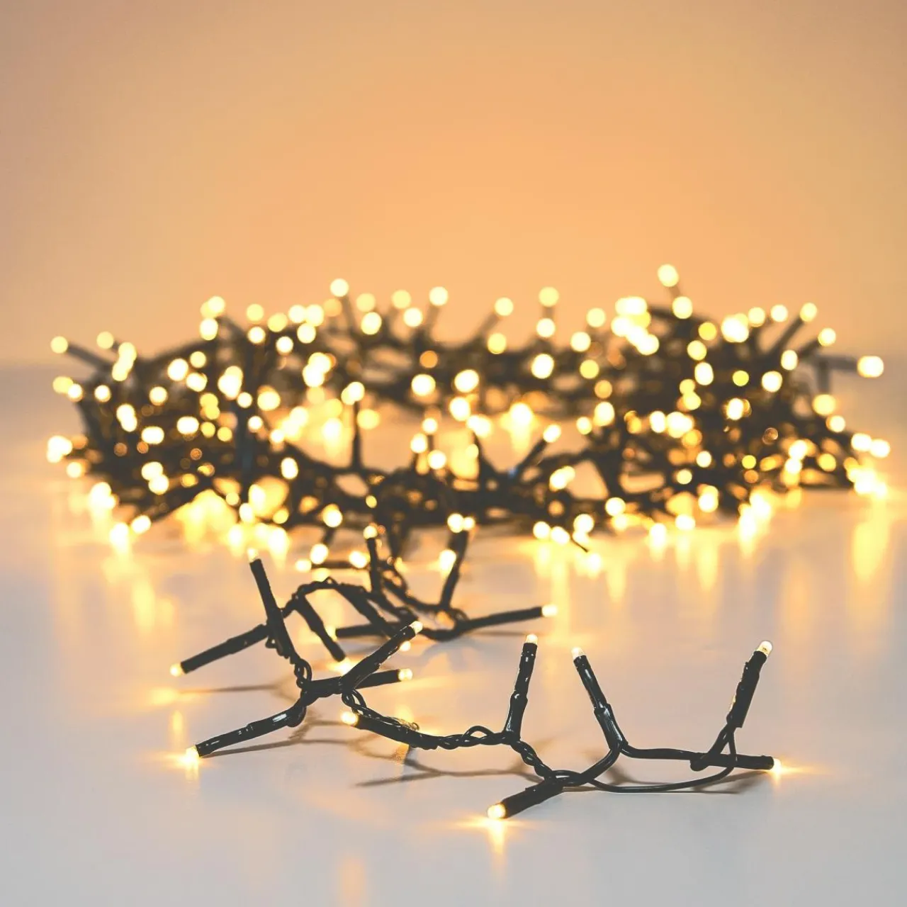 Guirlande Lumineuse Grand Format|Guirlande Lumineuse|KAEMINGK Guirlande lumineuse 45 m 2000 LED câble vert Luxe Blanc chaud Champagne Blanc chaud Champagne - câble vert