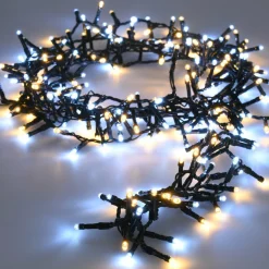 Guirlande Lumineuse Grand Format|Guirlande Lumineuse|KAEMINGK Guirlande lumineuse 22,5 m 1000 LED câble vert Luxe Bicolore Blanc chaud et froid Bicolore Blanc chaud / Chaud doré - câble vert