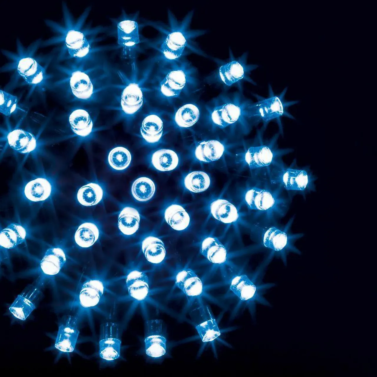 Guirlande Lumineuse Grand Format|Guirlande Lumineuse|Feeric Lights & Christmas Guirlande lumineuse 30 m 300 LED câble transparent Timer Bleu Bleu - câble Transparent