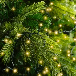 Guirlande Lumineuse|KAEMINGK Guirlande lumineuse 16 m 750 LED câble vert Luxe Blanc chaud Champagne Blanc chaud Champagne - câble vert