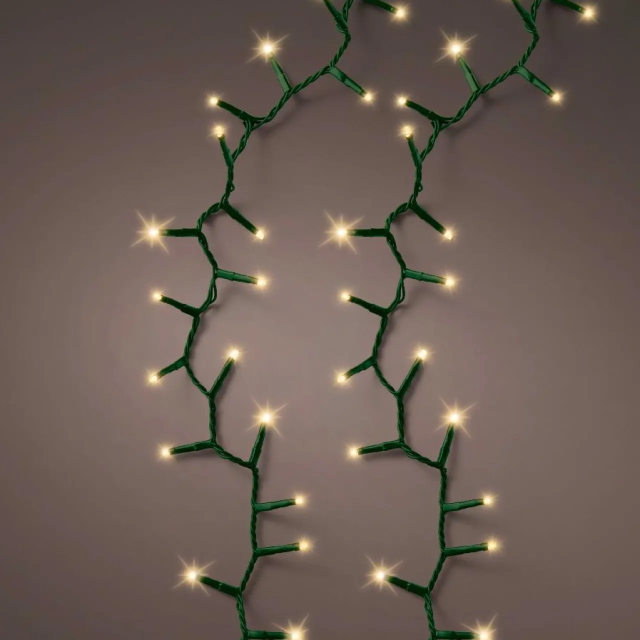 Guirlande Lumineuse|KAEMINGK Guirlande lumineuse 16 m 750 LED câble vert Luxe Blanc chaud Champagne Blanc chaud Champagne - câble vert