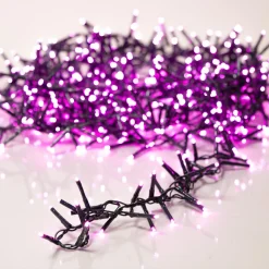 Guirlande Lumineuse|KAEMINGK Guirlande lumineuse 16 m 750 LED câble vert Luxe Rose Rose - câble vert