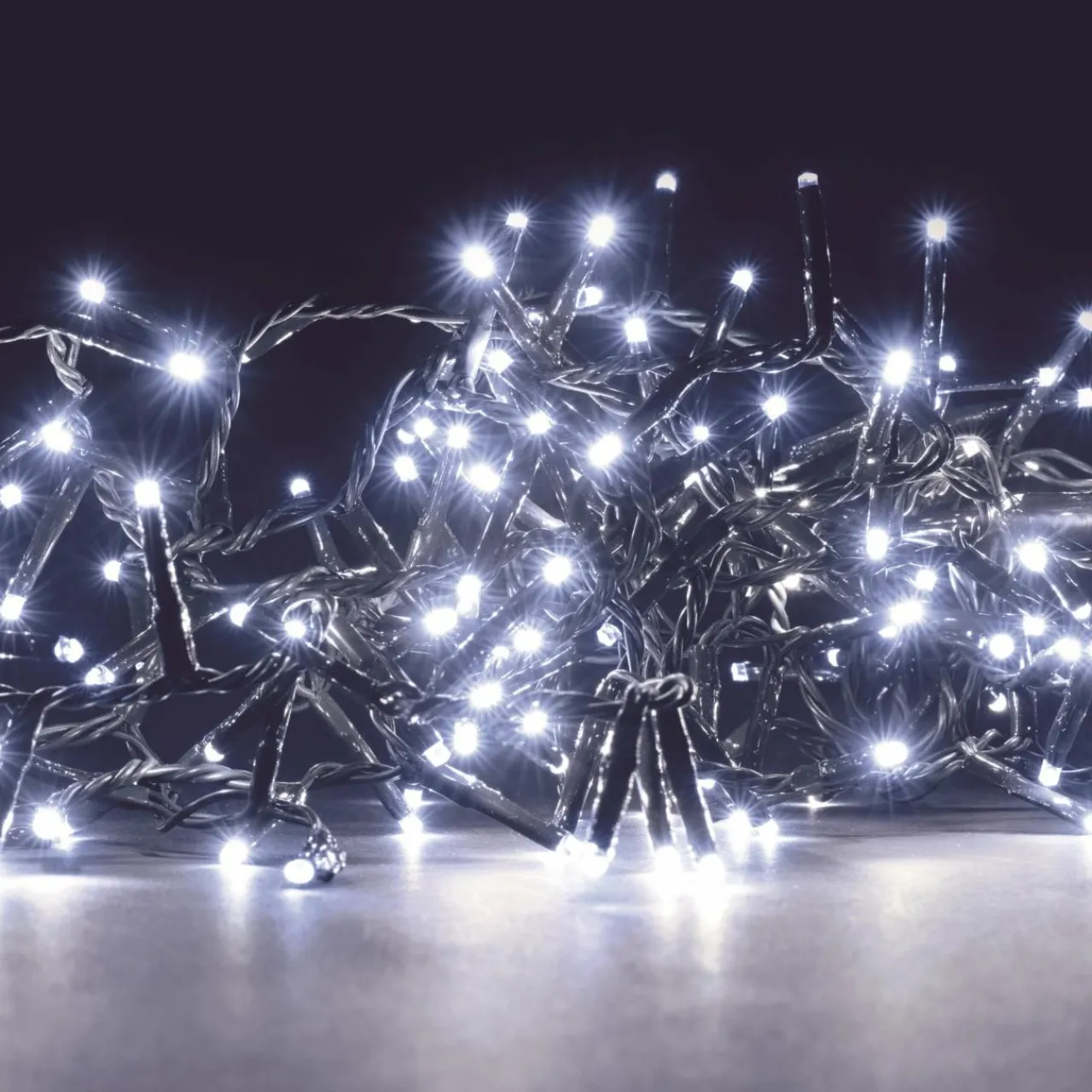 Guirlande Lumineuse|BLACHERE Guirlande lumineuse 16 m 192 LED câble vert Flashing light Blanc froid Blanc Froid - câble vert