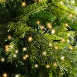 Guirlande Lumineuse|KAEMINGK Guirlande lumineuse 11 m 500 LED câble vert Luxe Blanc chaud et chaud doré Bicolore Blanc chaud / Chaud doré - câble vert