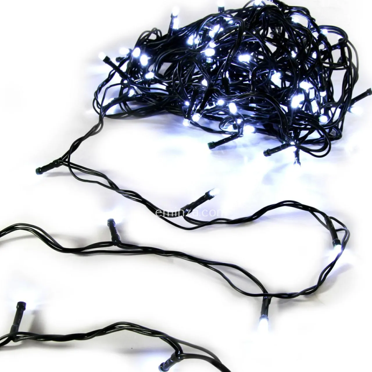 Guirlande Lumineuse Grand Format|Guirlande Lumineuse|Feeric Lights & Christmas Guirlande lumineuse 30 m 300 LED câble vert Timer Blanc froid Blanc Froid - câble vert