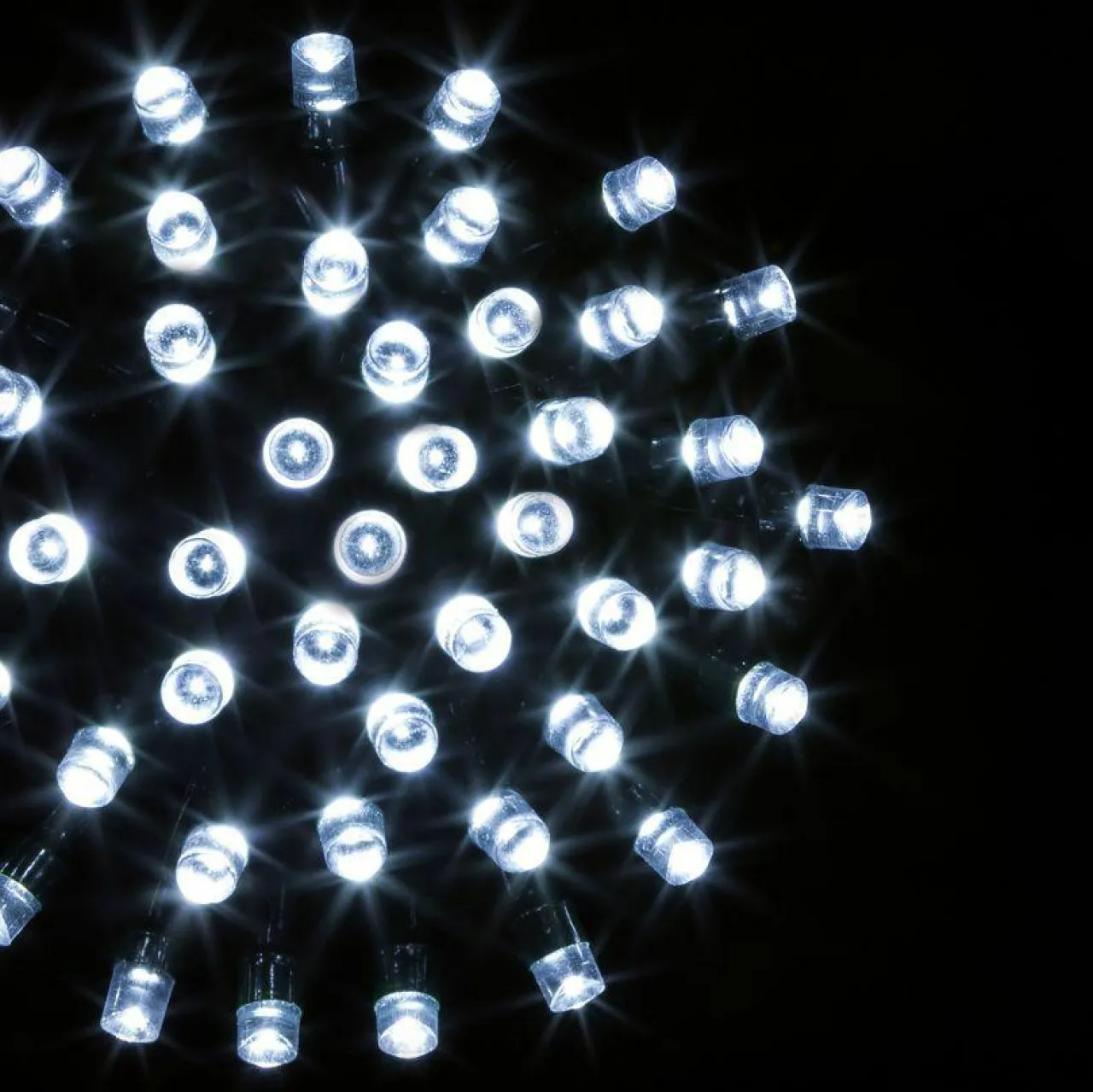 Guirlande Lumineuse Grand Format|Guirlande Lumineuse|Feeric Lights & Christmas Guirlande lumineuse 30 m 300 LED câble vert Timer Blanc froid Blanc Froid - câble vert