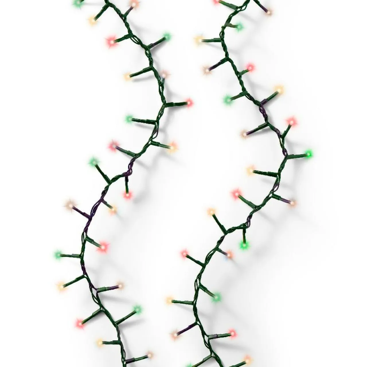 Guirlande Lumineuse Grand Format|Guirlande Lumineuse|KAEMINGK Guirlande lumineuse 22,5 m 1000 LED câble vert Luxe Tricolore Vert/Rouge/Blanc Tricolore Vert Blanc Rouge