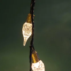 Guirlande Déco|Guirlande Lumineuse|KAEMINGK Guirlande lumineuse 18 m 180 LED câble transparent Vintage Blanc chaud Blanc Chaud - câble transparent