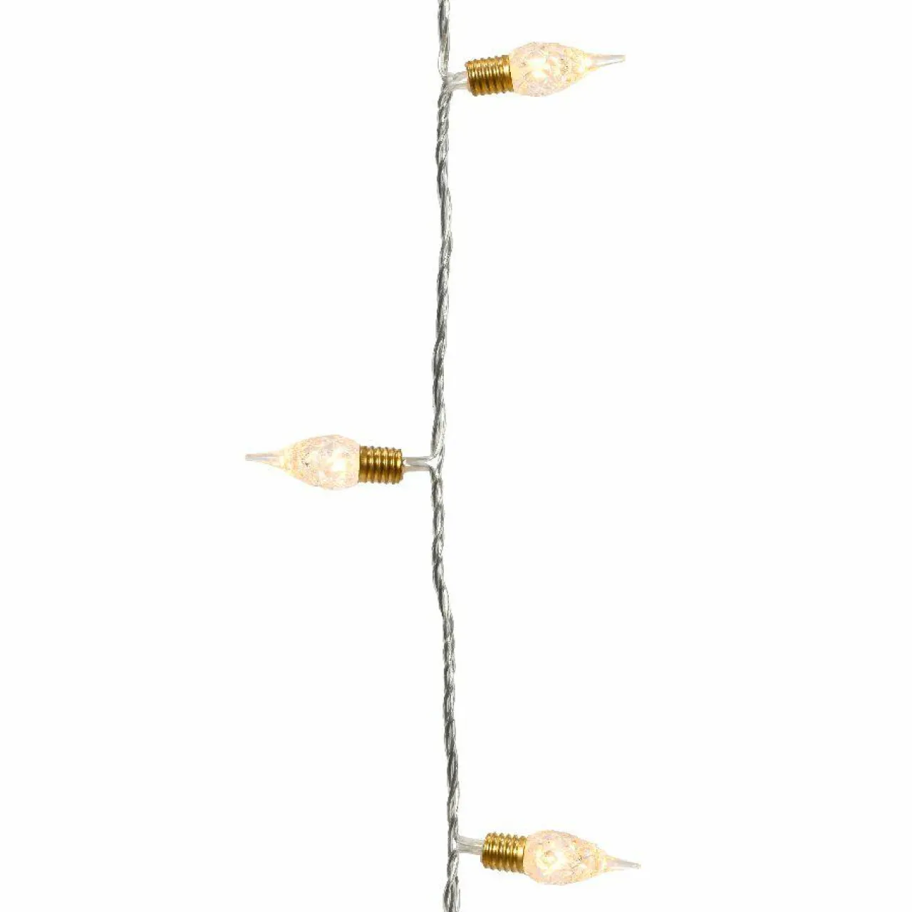 Guirlande Déco|Guirlande Lumineuse|KAEMINGK Guirlande lumineuse 12 m 120 LED câble transparent Vintage Blanc chaud Blanc Chaud - câble transparent