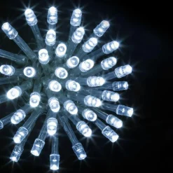 Guirlande Lumineuse Grand Format|Guirlande Lumineuse|Feeric Lights & Christmas Guirlande lumineuse 30 m 300 LED câble transparent Timer Blanc froid Blanc Froid - câble transparent