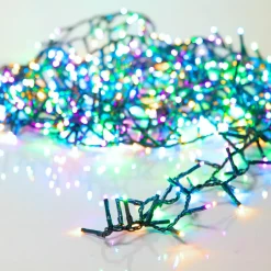 Guirlande Lumineuse|KAEMINGK Guirlande lumineuse 7,50 m 350 LED câble vert Luxe Multicolore pastel Multicolore Pastel Câble Vert