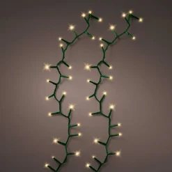 Guirlande Lumineuse|KAEMINGK Guirlande lumineuse 11 m 500 LED câble vert Luxe Blanc chaud Champagne Blanc chaud Champagne - câble vert