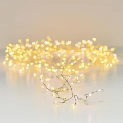 Guirlande Lumineuse|KAEMINGK Guirlande lumineuse 6 m 480 Micro LED câble argent Luxe Blanc chaud Blanc Chaud - câble argent