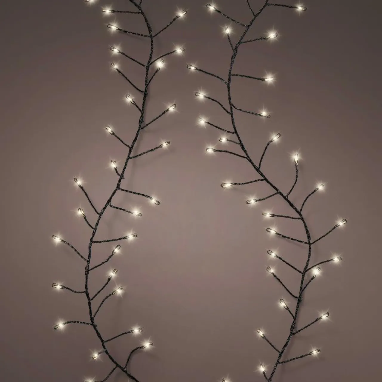 Guirlande Lumineuse|KAEMINGK Guirlande lumineuse 6 m 480 Micro LED câble noir Luxe Blanc chaud Blanc Chaud - câble noir