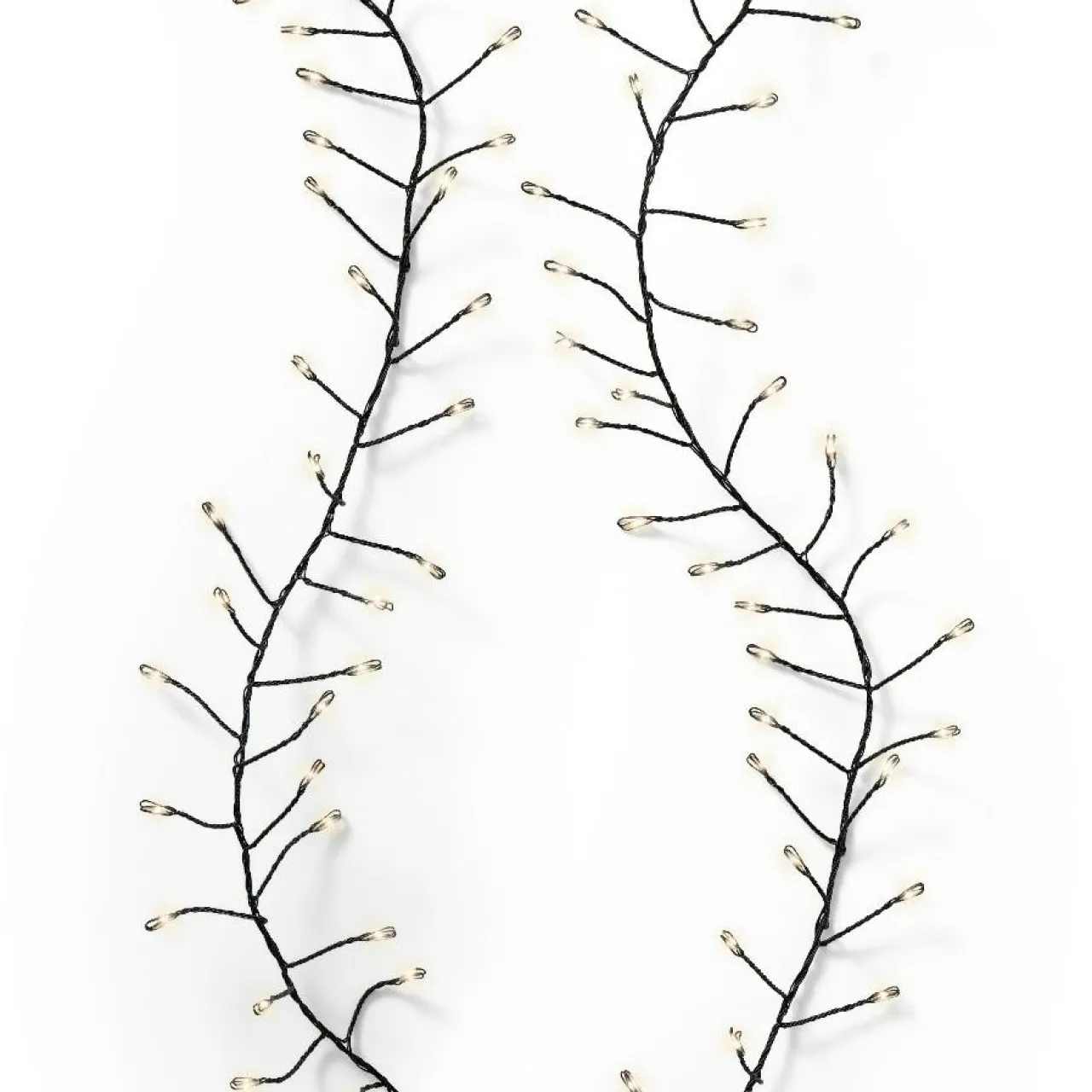 Guirlande Lumineuse|KAEMINGK Guirlande lumineuse 6 m 480 Micro LED câble noir Luxe Blanc chaud Blanc Chaud - câble noir