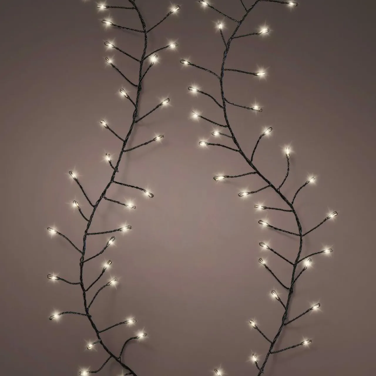 Guirlande Lumineuse|KAEMINGK Guirlande lumineuse 12 m 960 Micro LED câble noir Luxe Blanc chaud Blanc Chaud - câble noir