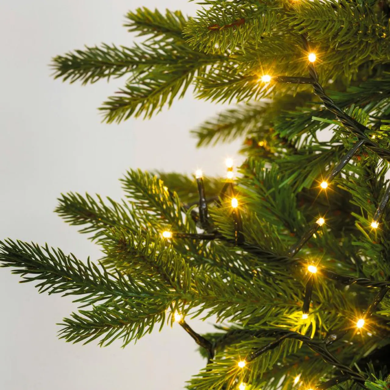 Guirlande Lumineuse|KAEMINGK Guirlande lumineuse 18 m 1440 Micro LED câble noir Luxe Blanc chaud Blanc Chaud - câble noir