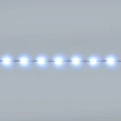 Guirlande Lumineuse Grand Format|Guirlande Lumineuse|KOOPMAN Guirlande lumineuse 36 m 1200 Micro LED câble transparent Extra Blanc froid