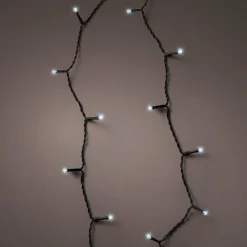 Guirlande Lumineuse|KAEMINGK Guirlande lumineuse à piles 1,70 m 24 LED câble noir Durawise Blanc froid Blanc Froid - câble noir