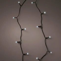 Guirlande Lumineuse|KAEMINGK Guirlande lumineuse à piles 14,30 m 192 LED câble noir Durawise Blanc froid Blanc Froid - câble noir