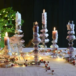 Guirlande En Sapin Artificiel|BLACHERE Guirlande lumineuse à piles 45 LED (180 cm) Baies et blanc chaud Rouge