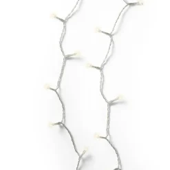 Guirlande Lumineuse|KAEMINGK Guirlande lumineuse à piles 7,10 m 96 LED câble transparent Durawise Blanc chaud Blanc Chaud - câble transparent