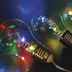 Luminaire Jardin|Eclairage Extérieur|BLACHERE Guirlande lumineuse ampoule 2,70 m 10 LED Guinguette Multicolore