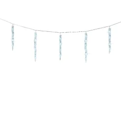 Guirlande Lumineuse|KAEMINGK Guirlande lumineuse connectable 3,60 m 60 LED câble transparent Glaçons effet Flash Blanc froid