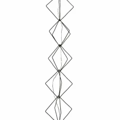 Guirlande Déco|KAEMINGK Guirlande lumineuse déco à piles 1,9 m Carrés Blanc chaud