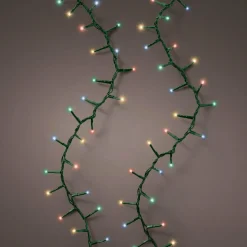 Guirlande Lumineuse|KAEMINGK Guirlande lumineuse raccordable 11 m 500 LED câble vert Compact Multicolore