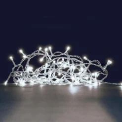 Guirlande Lumineuse|BLACHERE Guirlande lumineuse réalité augmentée 12 m 200 LED câble transparent Blanc froid