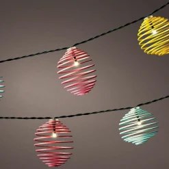 Luminaire Jardin|Eclairage Extérieur|#N/A Guirlande lumineuse solaire 2,7 m 10 LED Rainbow Multicolore