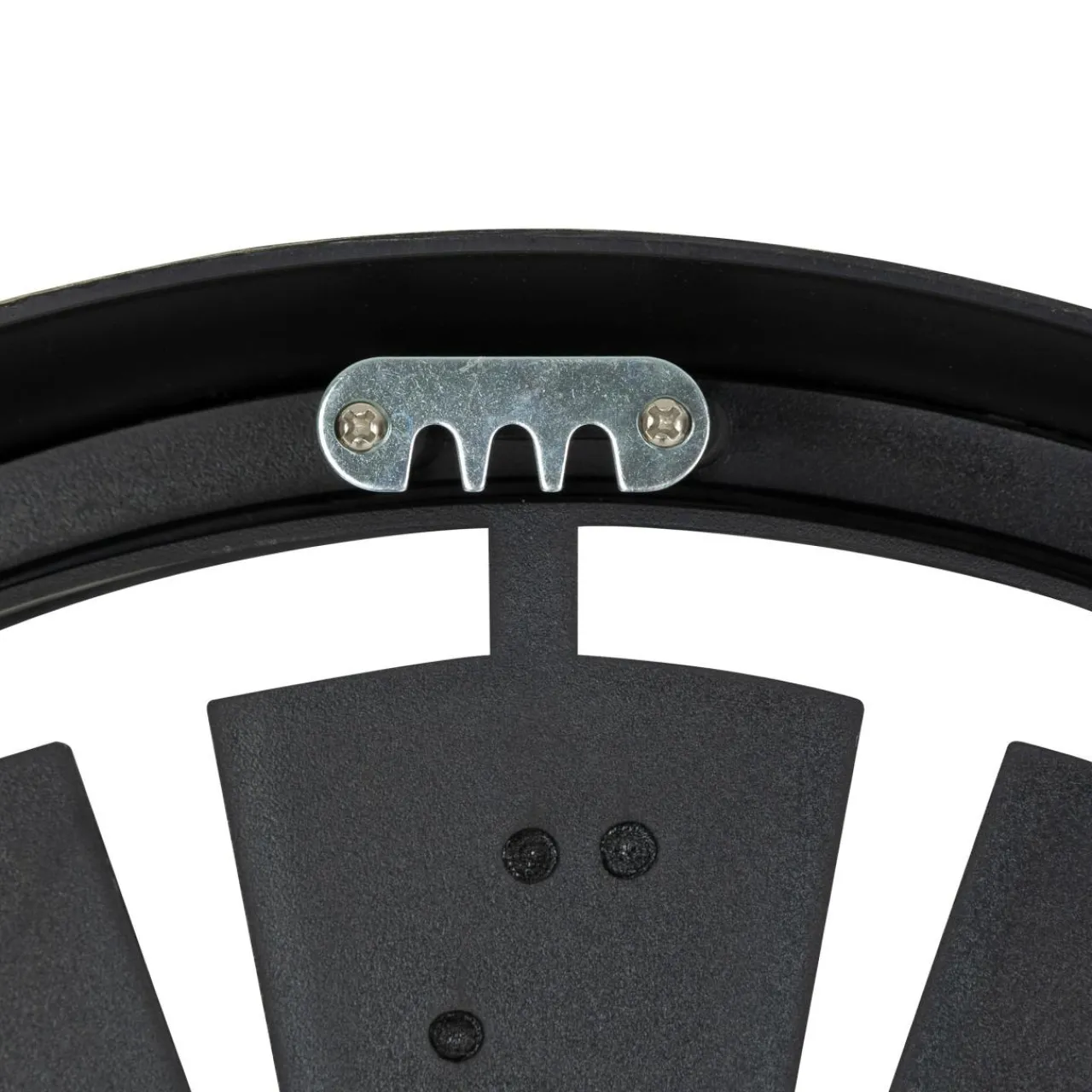 Horloge|Atmosphera, cru017dateur d'intu017drieur Horloge murale (D39 cm) Davy Noir