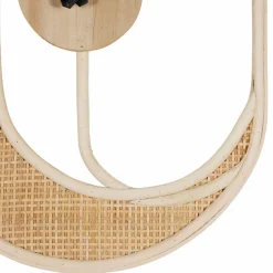 Horloge|OSTARIA Horloge murale en rotin (H41 cm) Luna Naturel