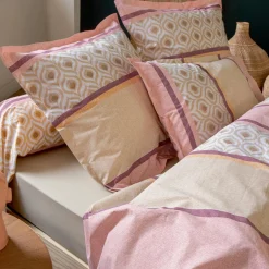 Housse De Couette|TRADI LINGE Housse de couette coton (300 x 240 cm) Inouk Rose