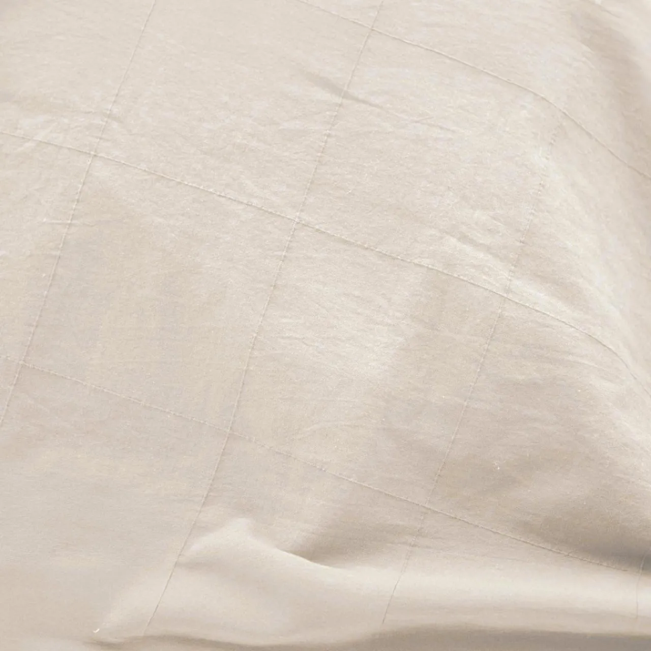 Parure De Lit|Housse De Couette|douceur d'intu017drieur Housse de couette et deux taies d'oreiller coton lavé (260 x 240 cm) Linella Ivoire