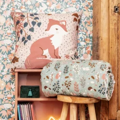 Linge De Lit Enfant|Linge De Lit Enfant|L'EFFET PAPILLON Housse de couette et deux taies enfant coton (240 x 220 cm) Tamia Multicolore