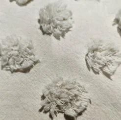 Parure De Lit|Housse De Couette|ATMOSPHERA Housse de couette et deux taies coton lavé (240 x 220 cm) Moura Ecru