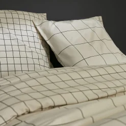 Parure De Lit|Housse De Couette|L'EFFET PAPILLON Housse de couette et deux taies coton (260 x 240 cm) Carrie Beige