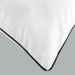 Parure De Lit|Housse De Couette|DOUCEUR D'INTERIEUR Housse de couette et deux taies coton lavé (240 x 220 cm) Linette he Blanc